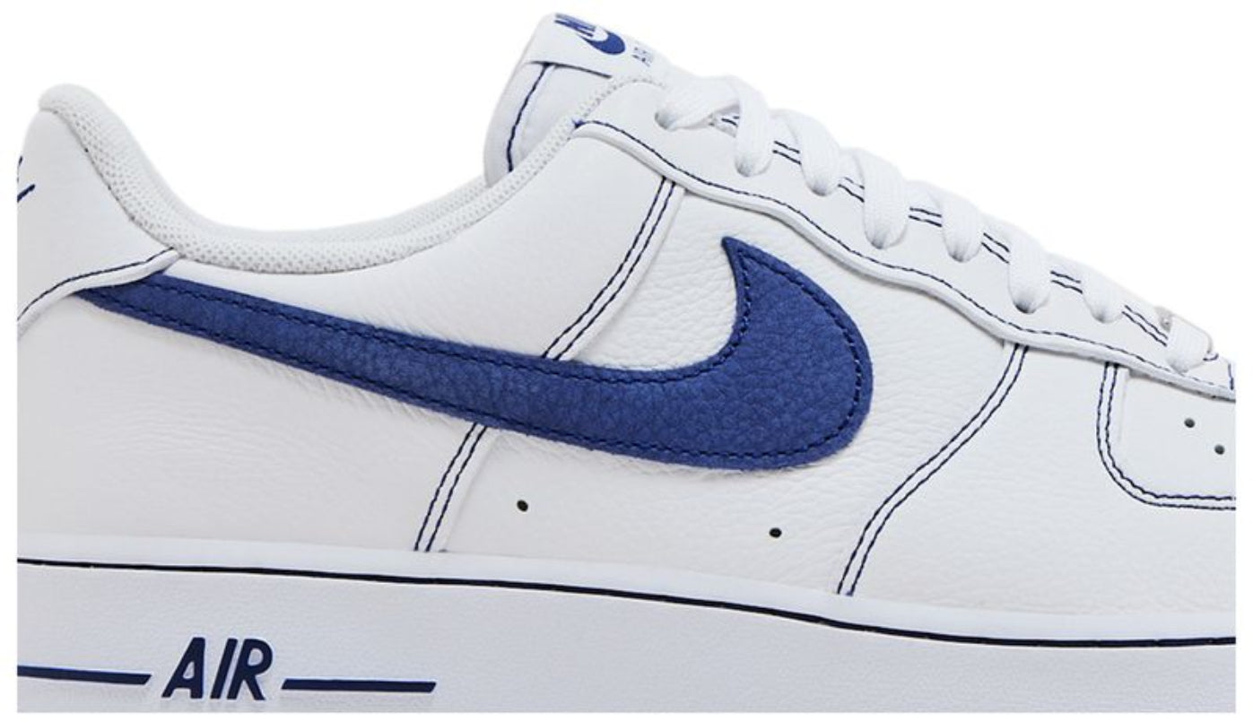 Nike Air Force 1 Low '07 LV8 White Deep Royal Blue