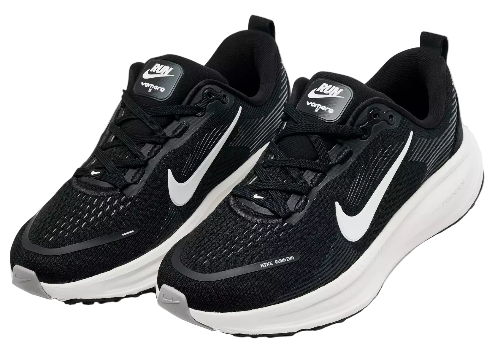 Nike Vomero 18 Black Coconut Milk Iron Ore Summit White (GS)