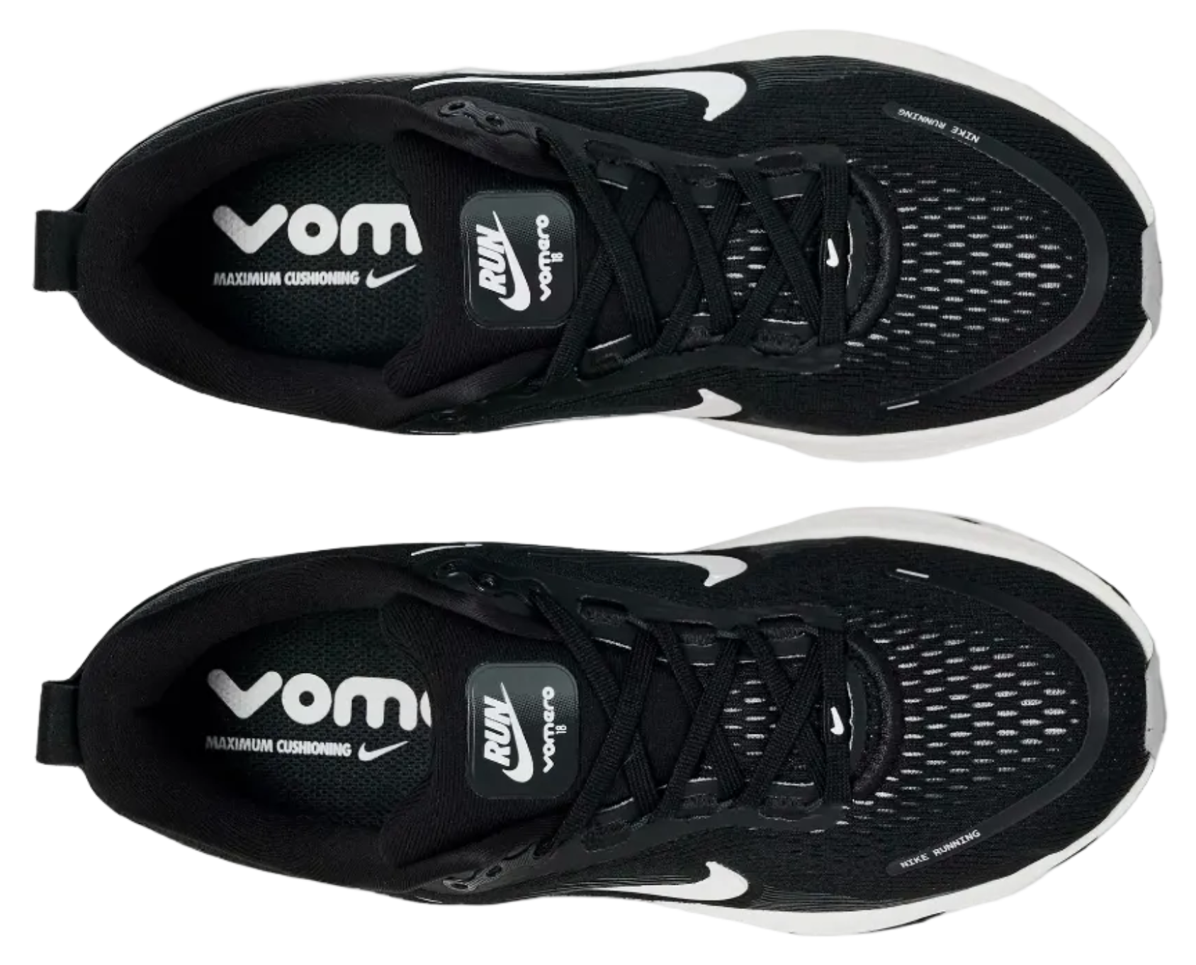 Nike Vomero 18 Black Coconut Milk Iron Ore Summit White (GS)