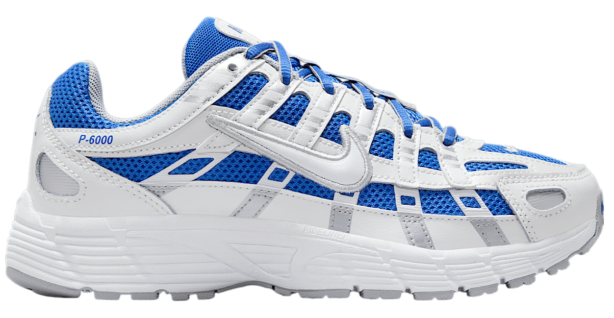 Nike P-6000 Hyper Royal Summit White Metallic Silver White (GS)