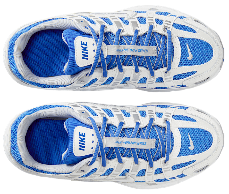 Nike P-6000 Hyper Royal Summit White Metallic Silver White (GS)