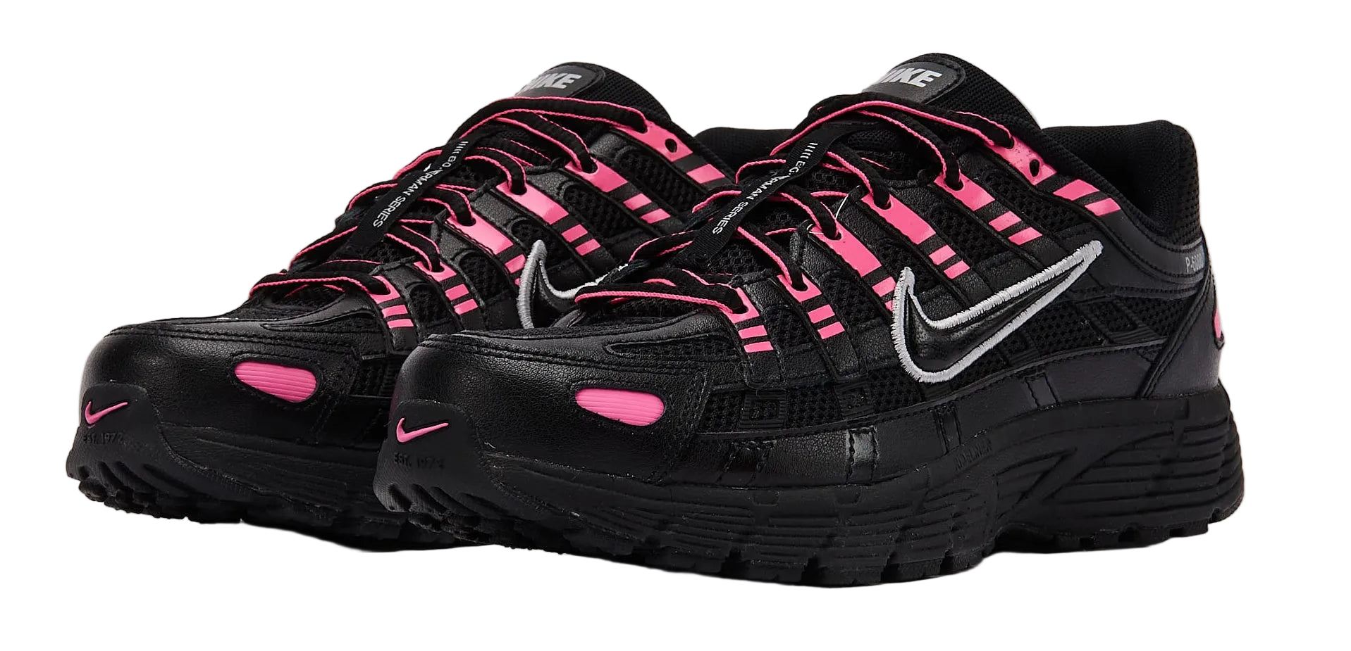 Nike P-6000 Pink Blast Metallic Silver Black (GS)