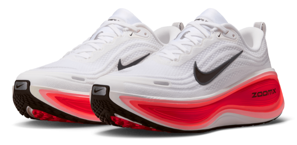 Nike Vomero Plus White Black Bright Crimson
