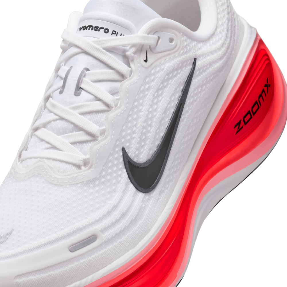 Nike Vomero Plus White Black Bright Crimson