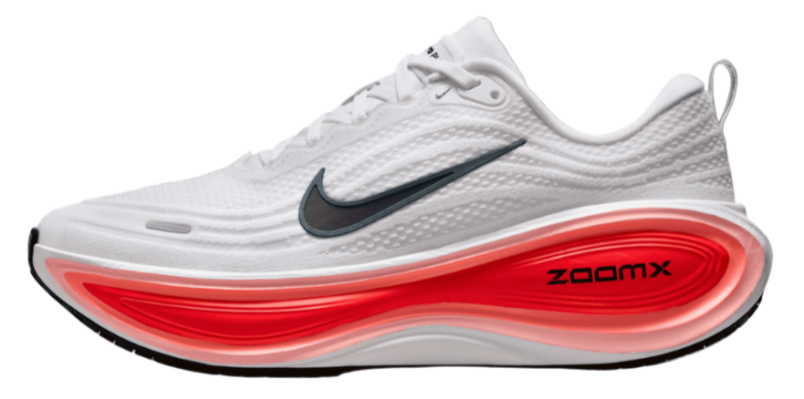 Nike Vomero Plus White Black Bright Crimson