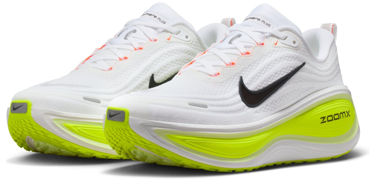 Nike Vomero Plus White Barely Volt Black