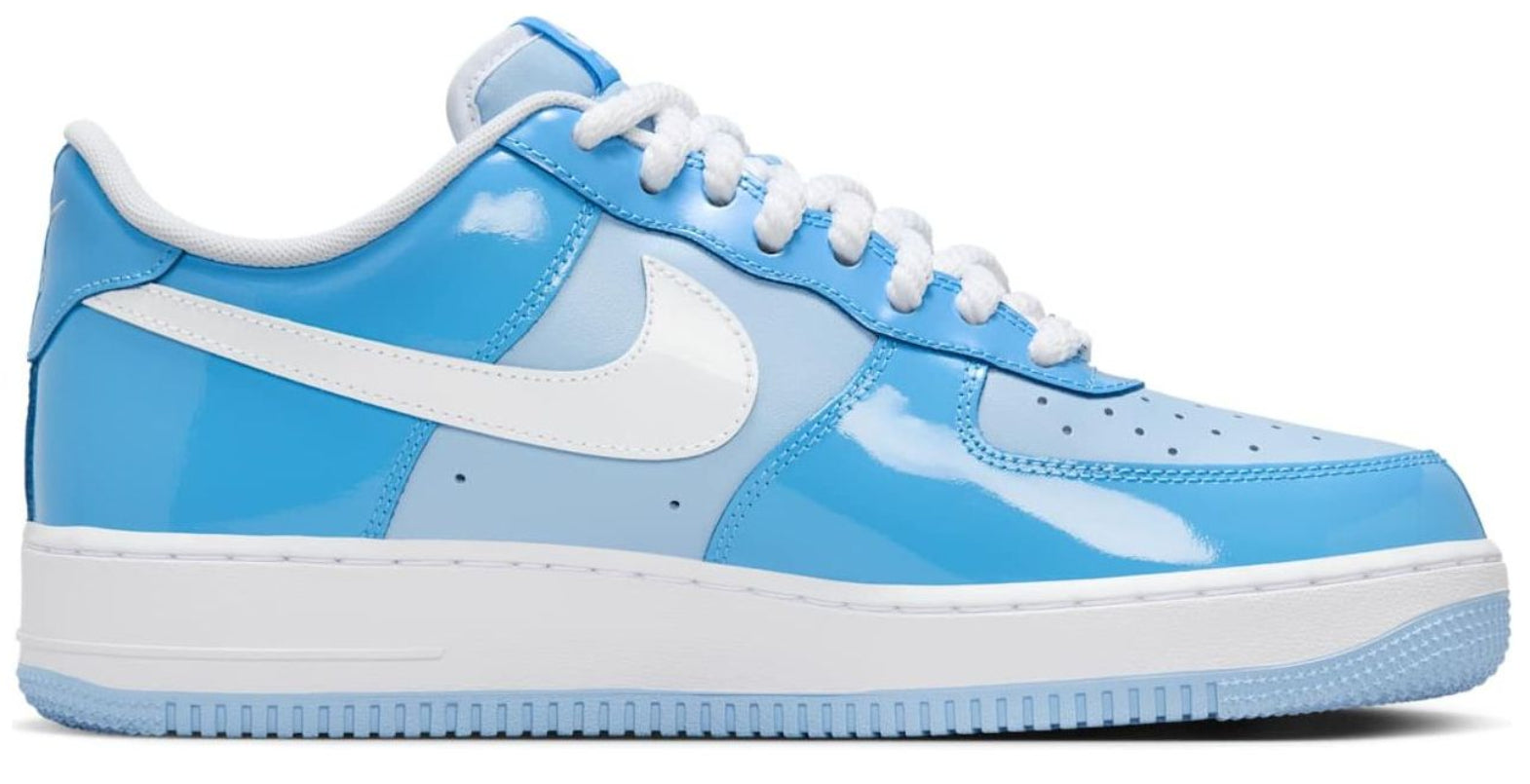Nike Air Force 1 Low '07 LV8 Phychic Blue White Patent
