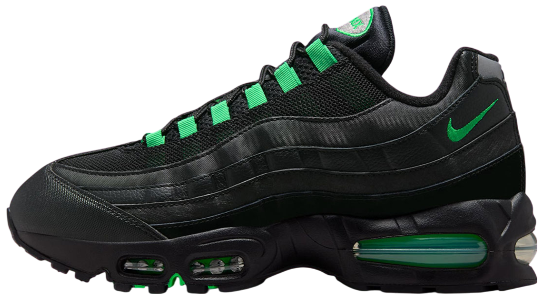Nike Air Max 95 OG Big Bubble Black Green Shock