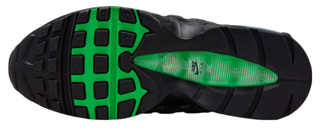 Nike Air Max 95 OG Big Bubble Black Green Shock