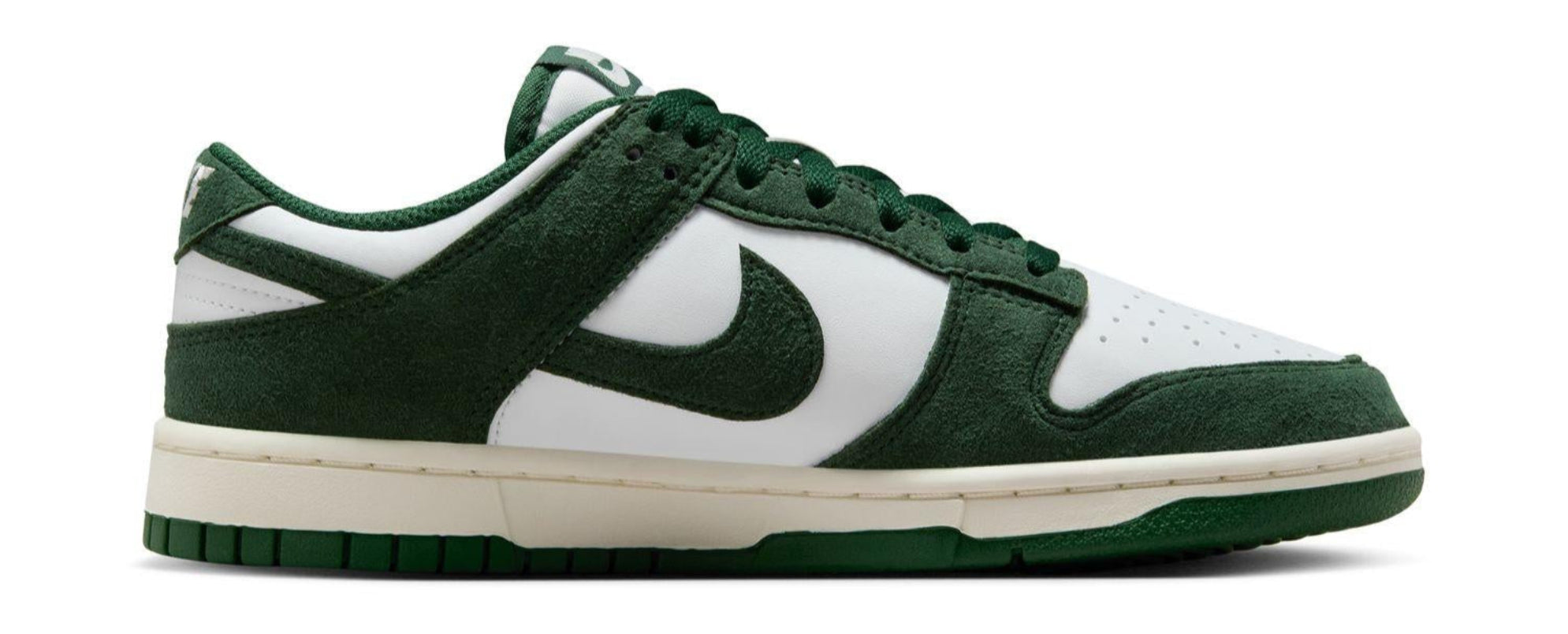 Nike Dunk Low Gorge Green Gold Mini Swoosh (Women's)