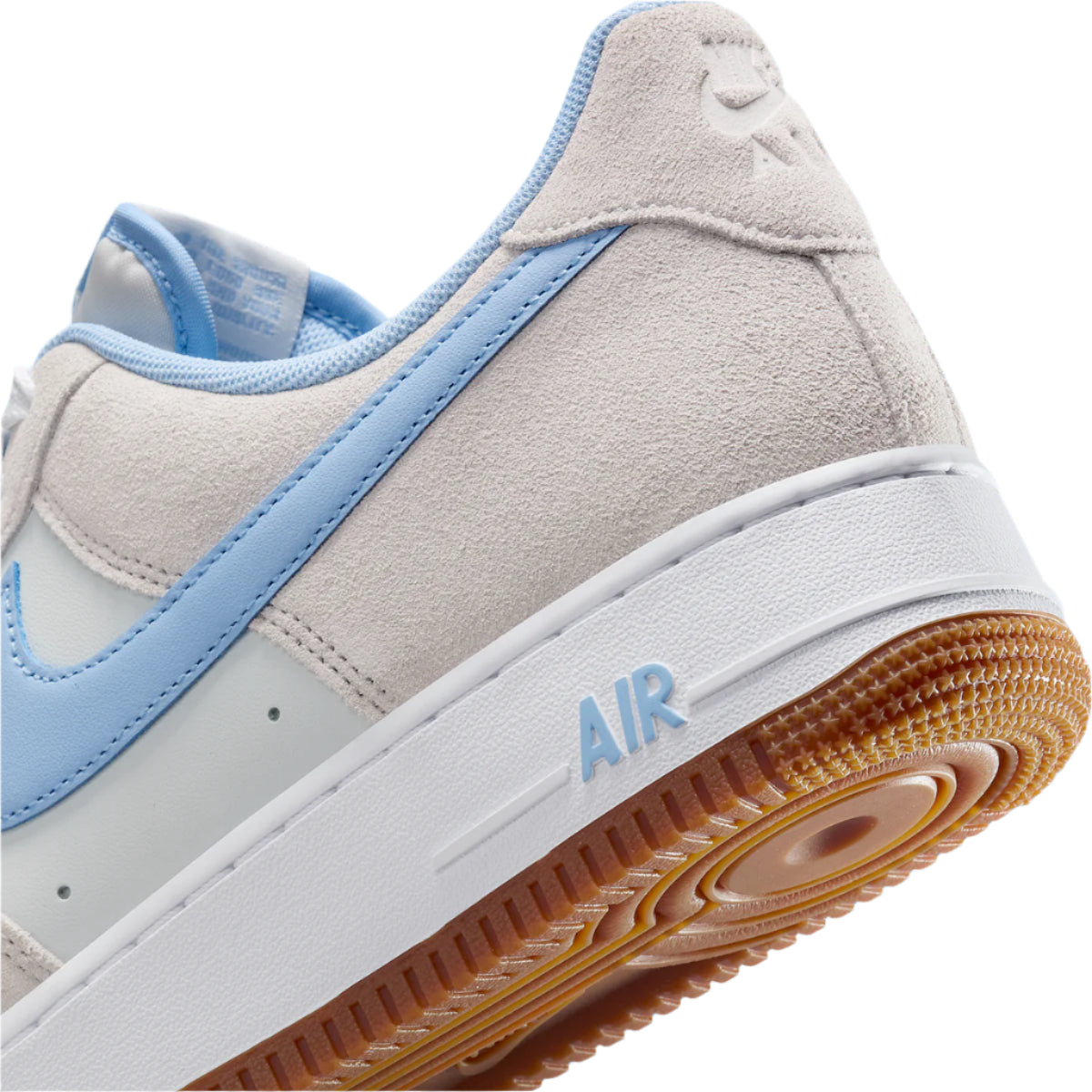Nike Air Force 1 Low '07 LV8 Photon Dust White Gum Medium Brown Psychic Blue