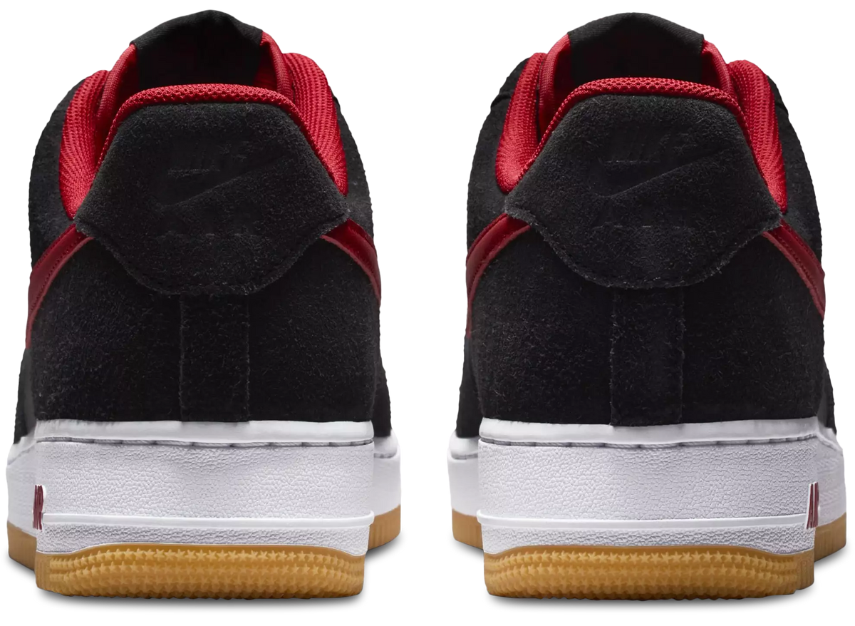 Nike Air Force 1 Low '07 LV8 1 Black Varsity Red White