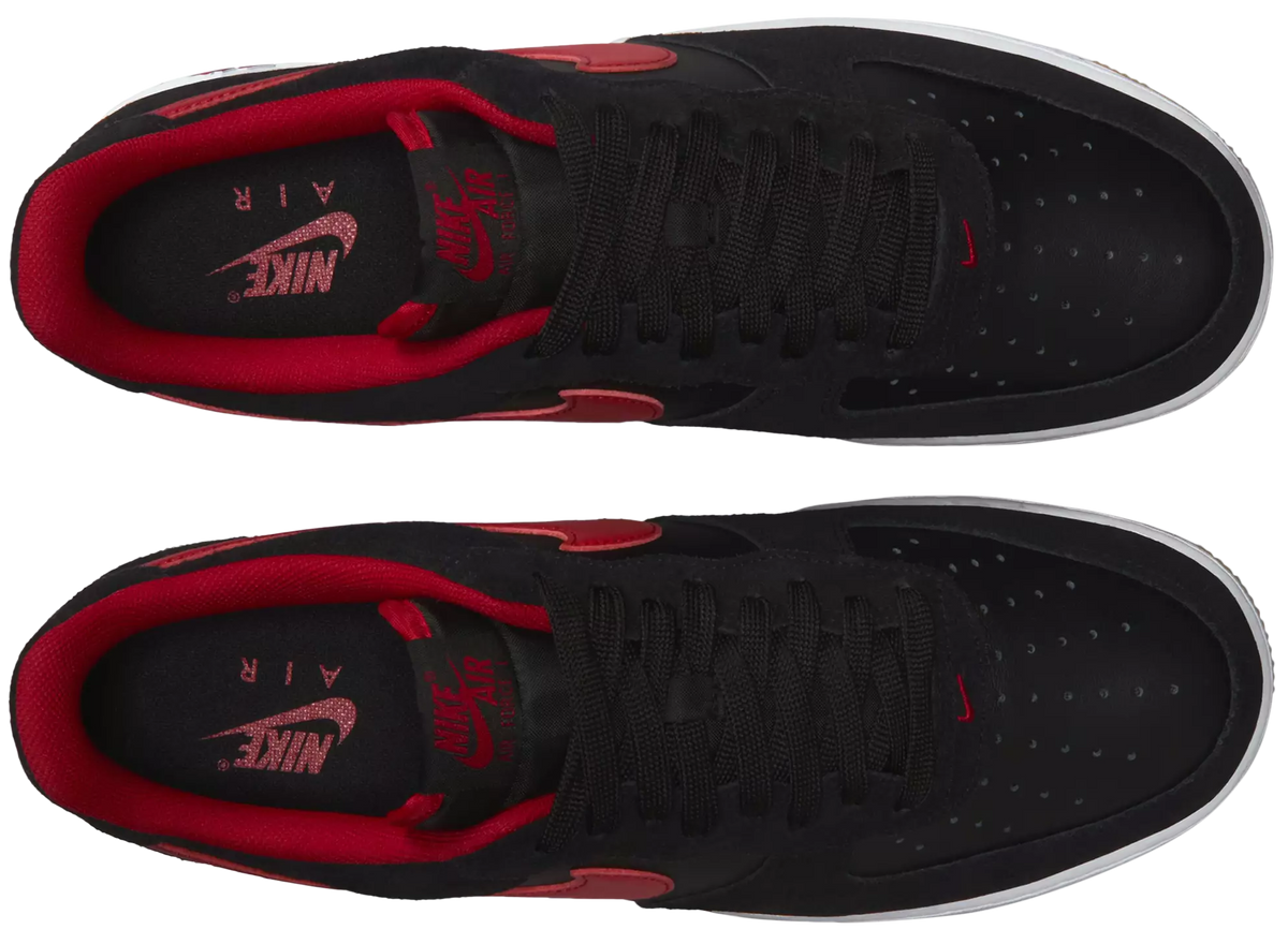 Nike Air Force 1 Low '07 LV8 1 Black Varsity Red White