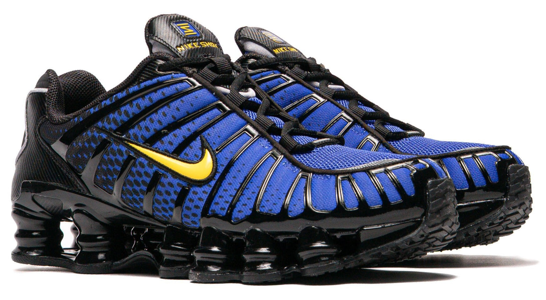 Nike Shox TL Black Lyon Blue Varsity Maize