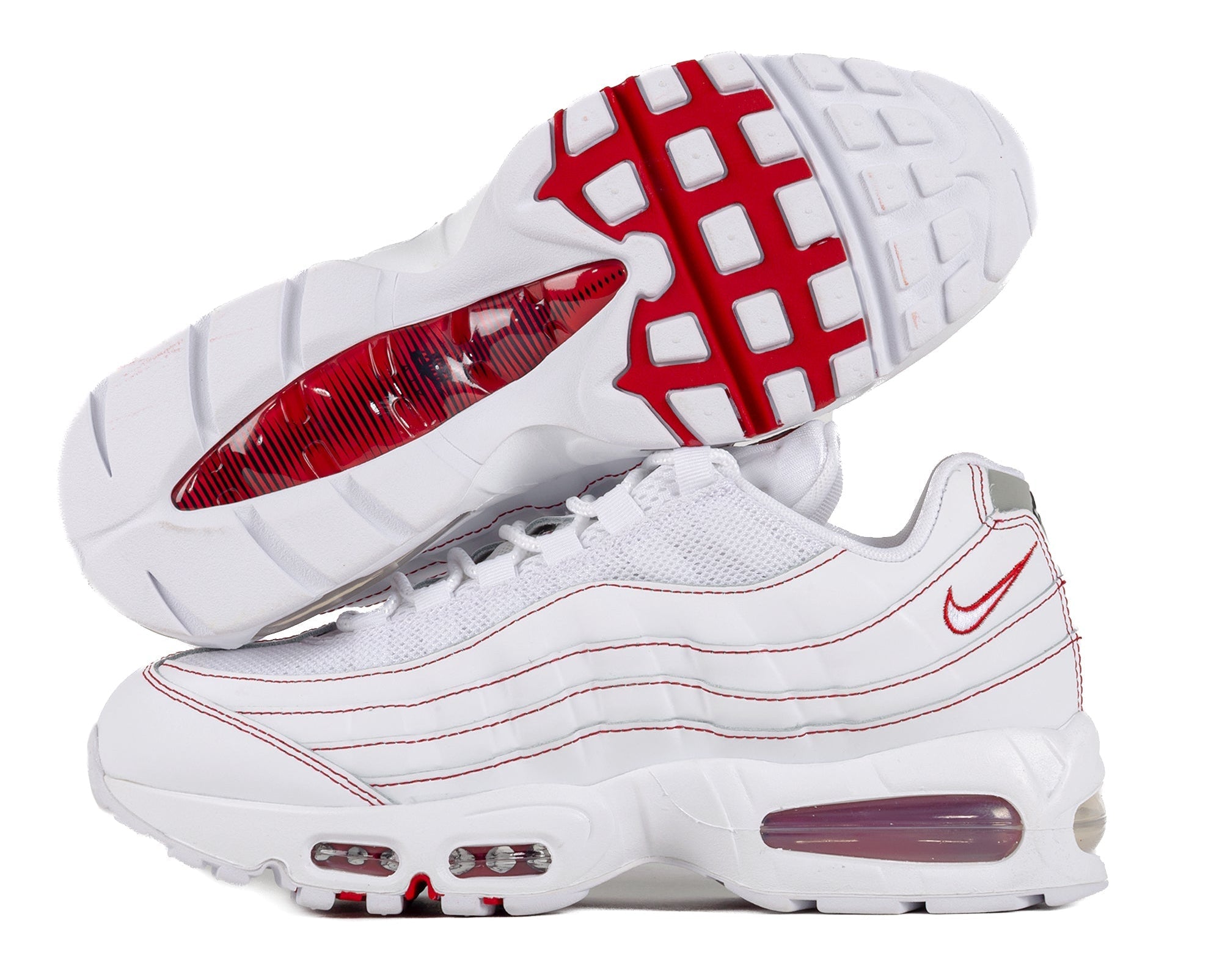 Nike Air Max 95 OG Big Bubble White University Red