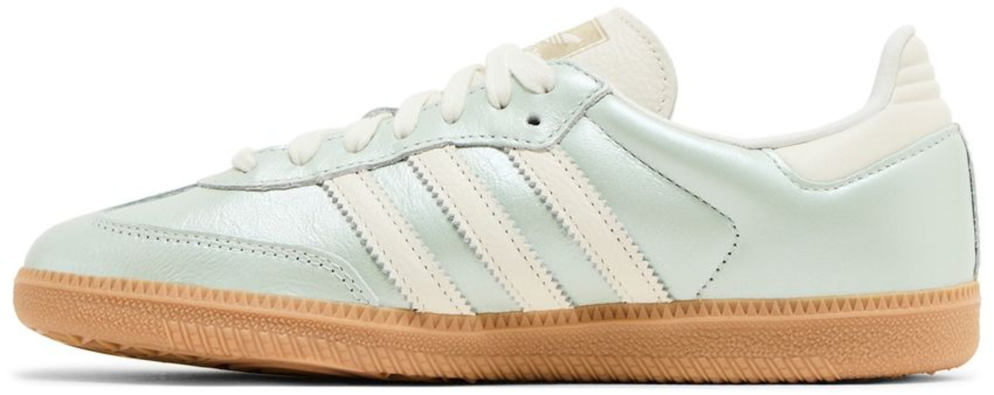 Adidas Samba OG Linen Green Metallic (Women's)