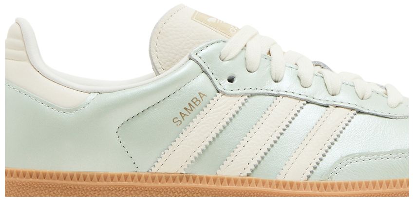 Adidas Samba OG Linen Green Metallic (Women's)