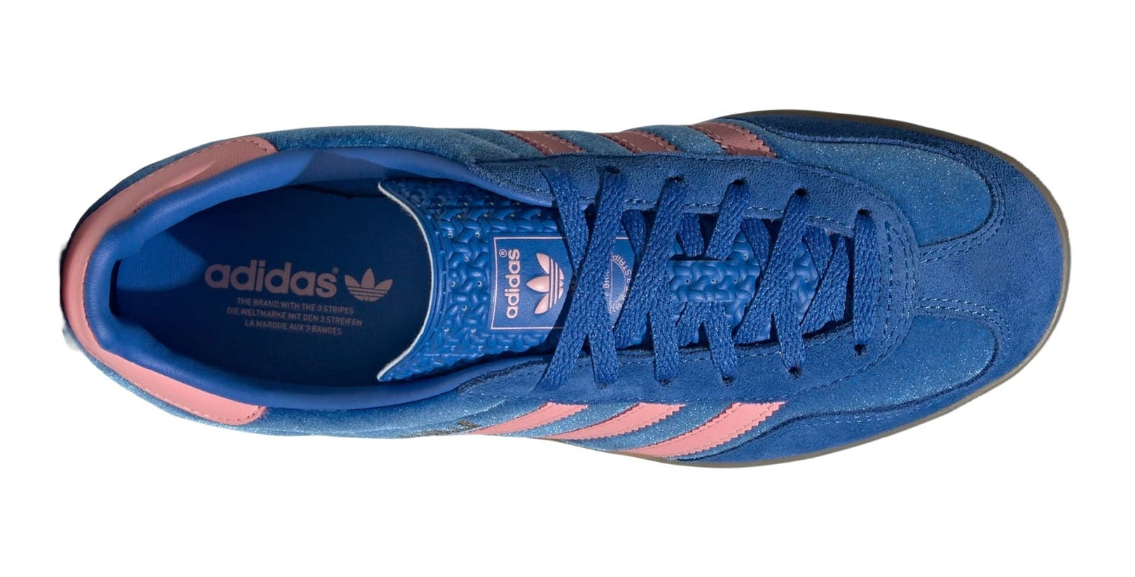 Adidas Gazelle Indoor Blue Semi Pink Spark (Women's)