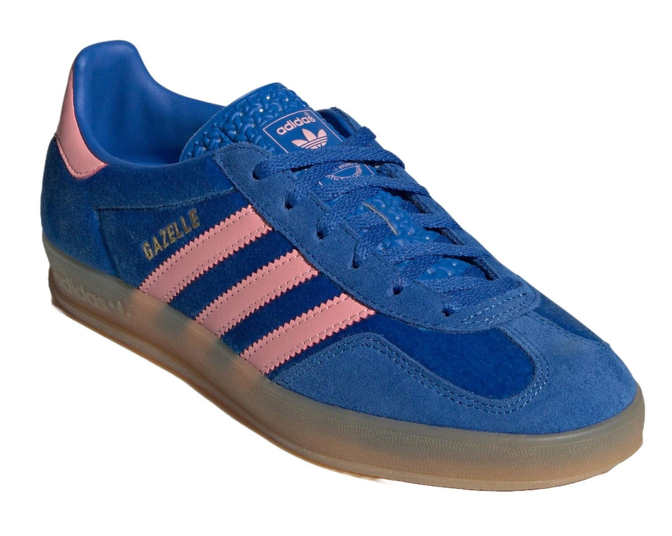 Adidas Gazelle Indoor Blue Semi Pink Spark (Women's)