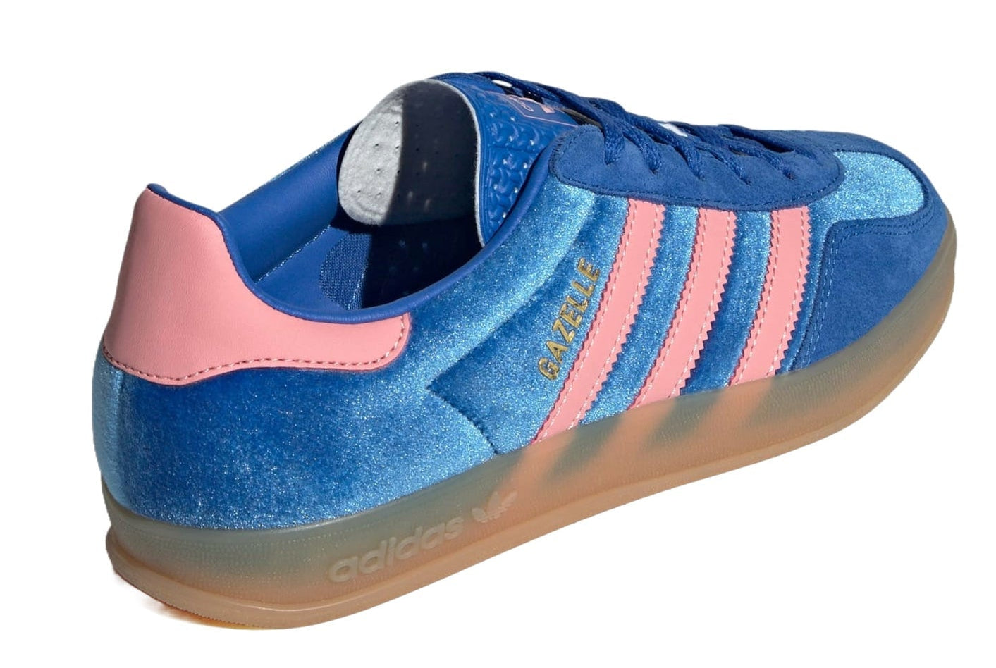 Adidas Gazelle Indoor Blue Semi Pink Spark (Women's)