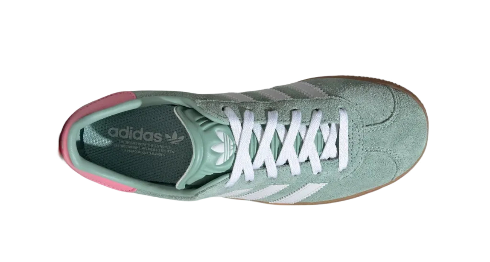 adidas Gazelle Hazy Green Bliss Pink (GS)