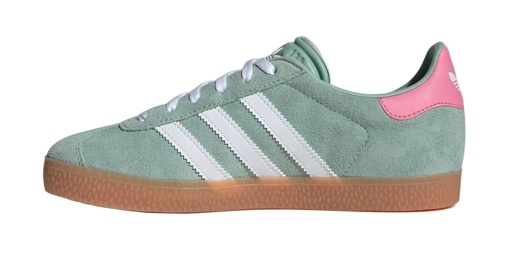 adidas Gazelle Hazy Green Bliss Pink (GS)