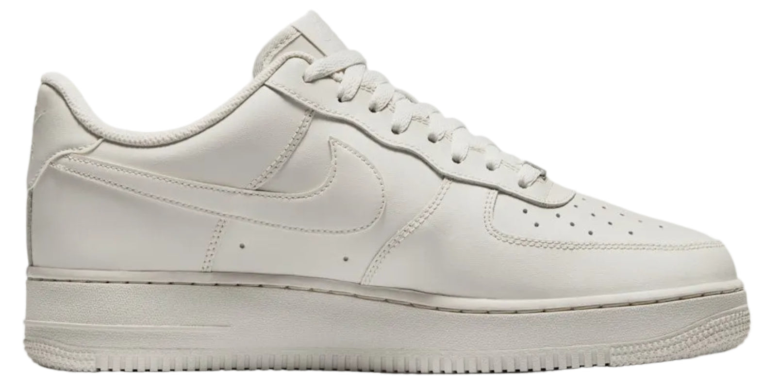 Nike Air Force 1 Low '07 Light Bone Metallic Silver