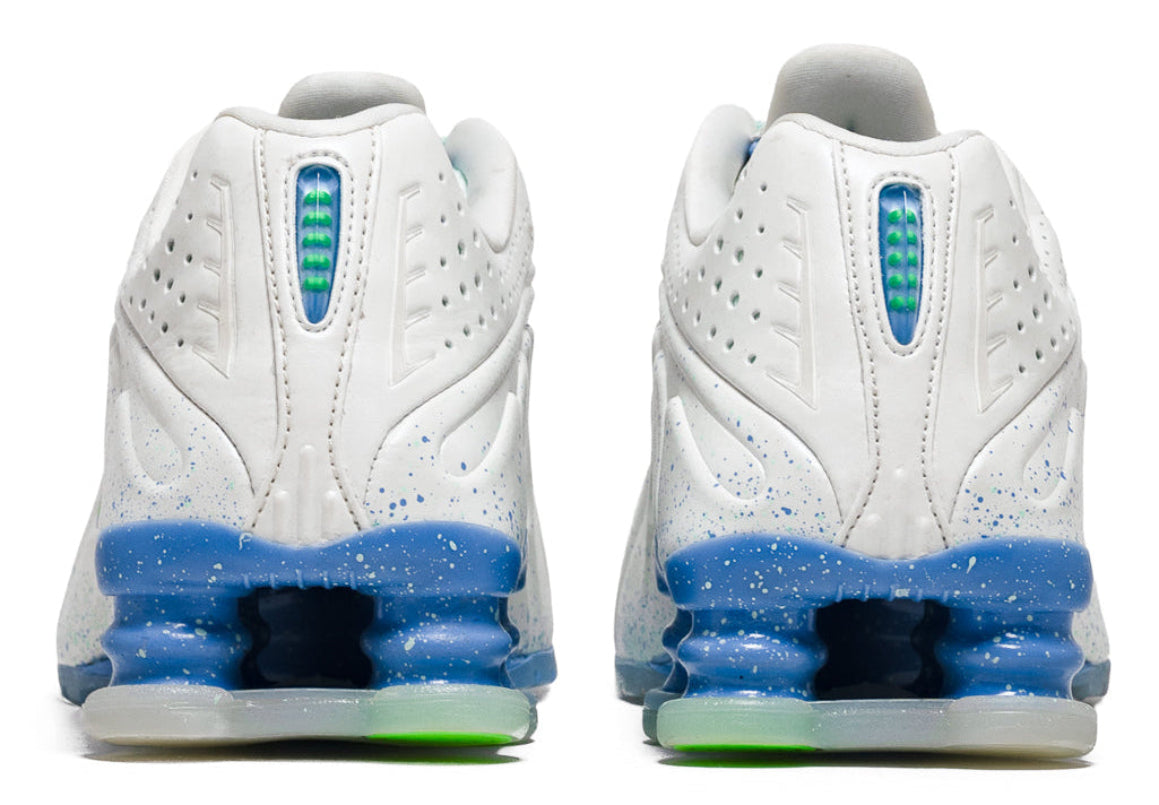 Nike Shox R4 AB White Green Strike Royal Pulse (Women's)