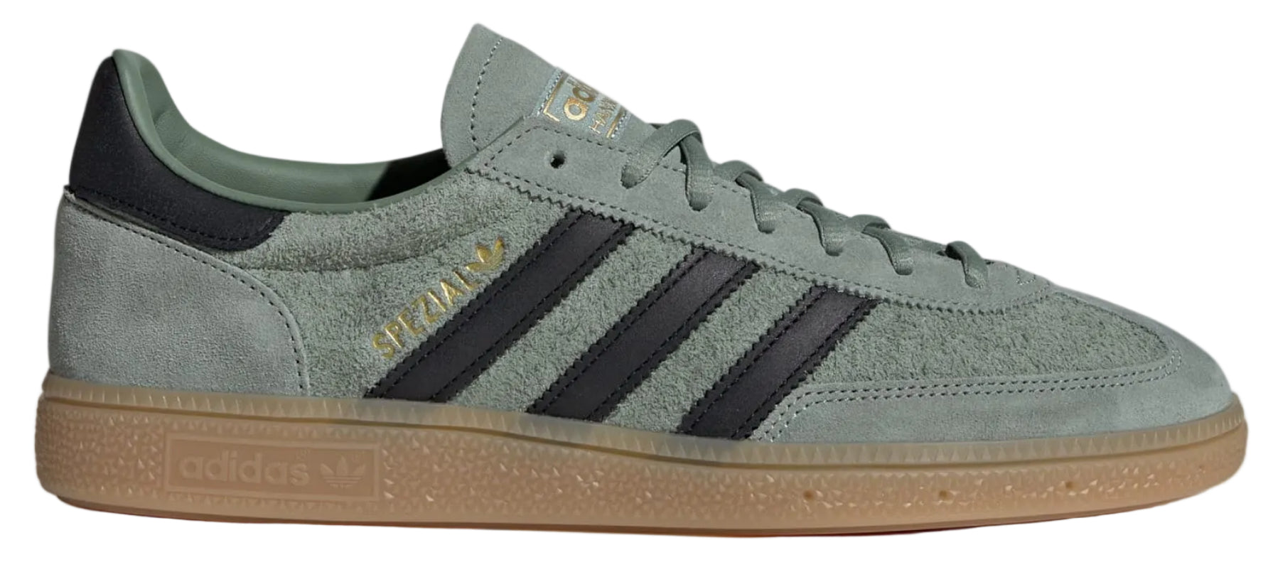 Adidas Handball Spezial Silver Green Black Gum