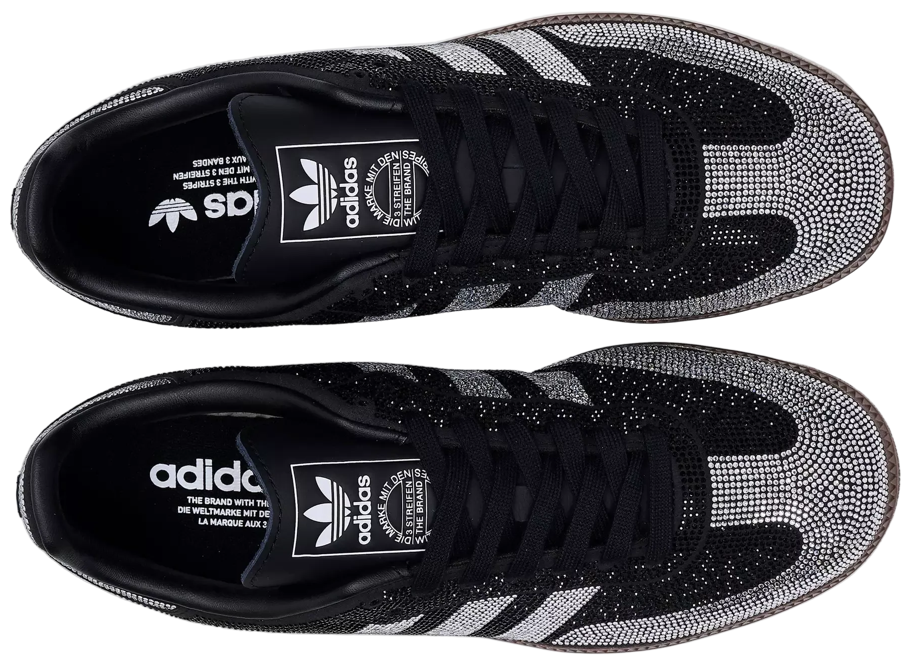 Adidas Samba OG Rhinestone Black Silver (Women's)