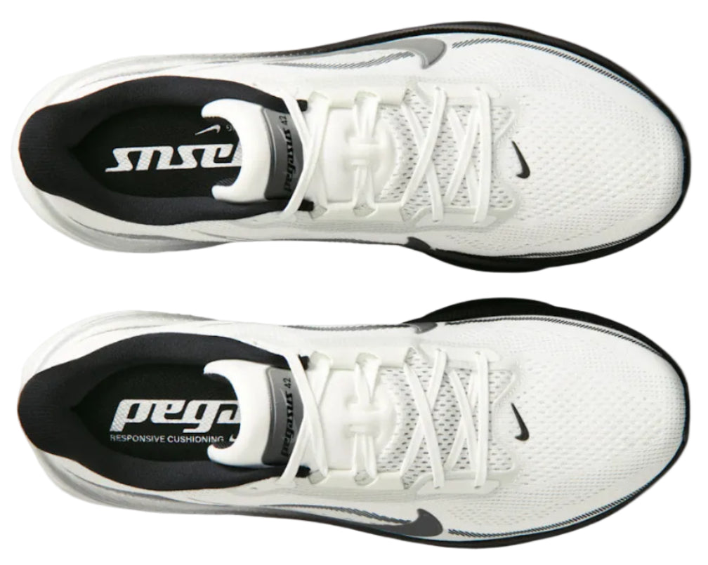 Nike Pegasus 42 Summit White Photon Dust Black Metallic Silver