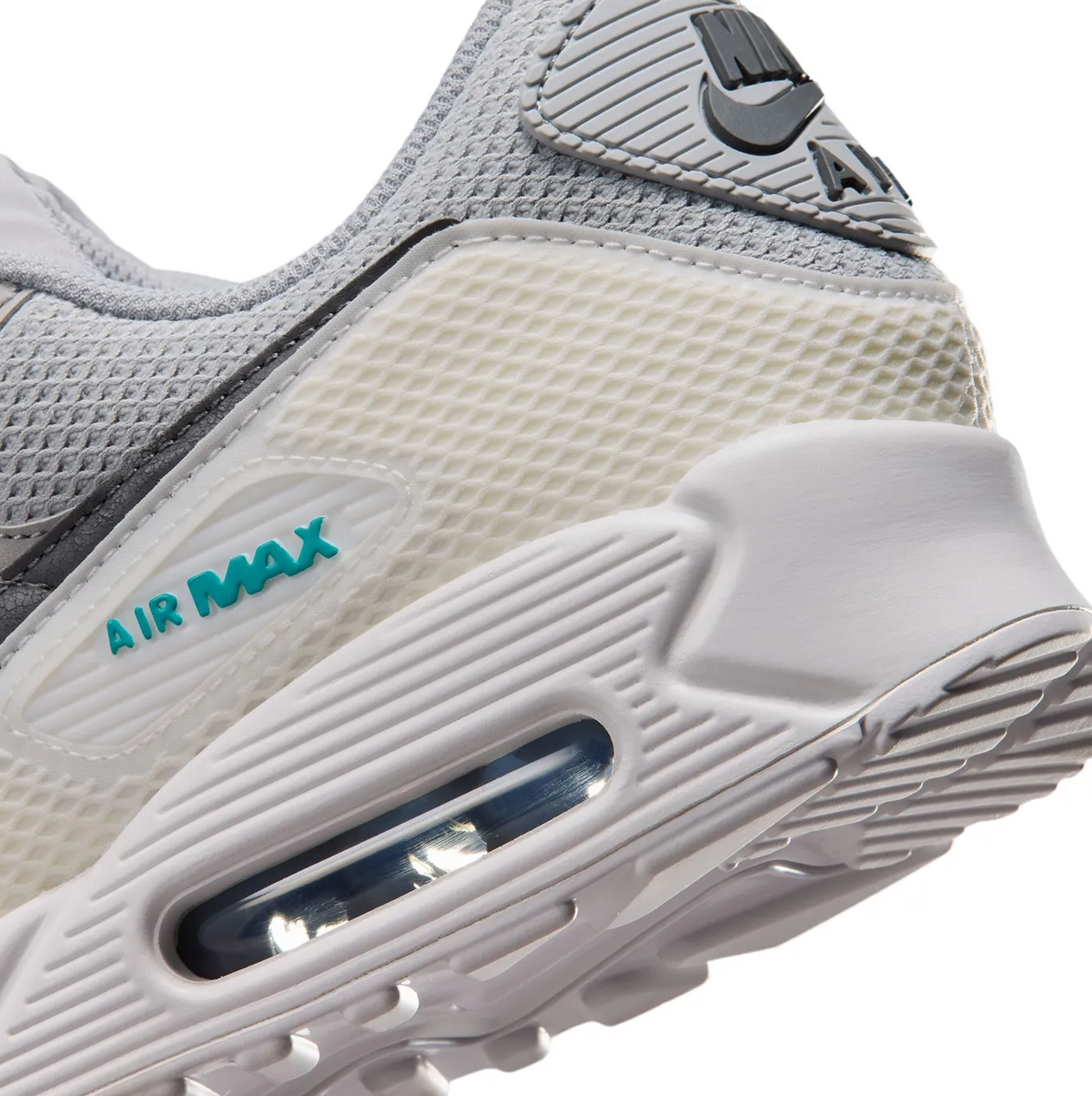 Nike Air Max 90 Premium Mesh Mudguard Light Smoke Grey