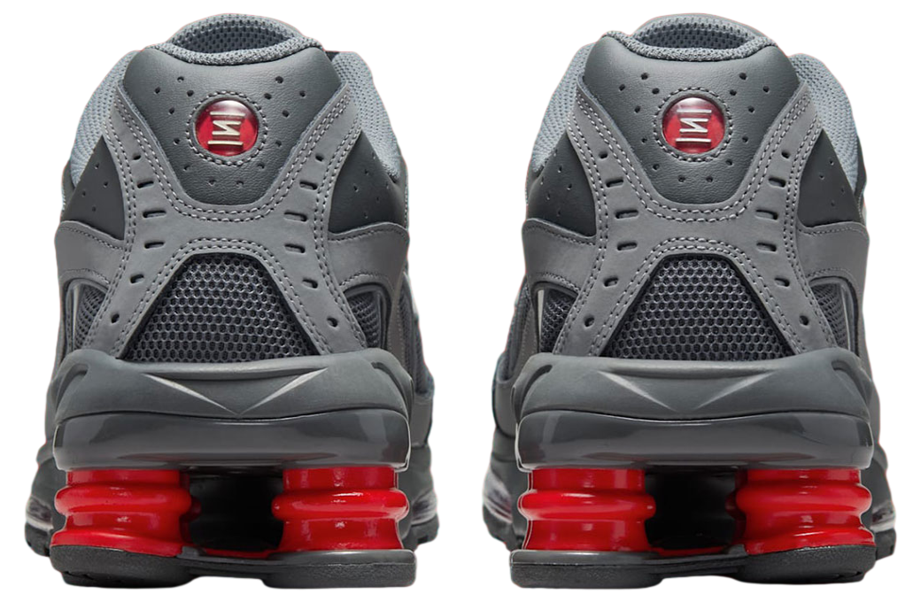 Nike Shox Ride 2 Smoke Grey University Red