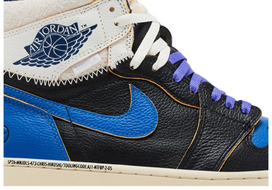Jordan 1 Retro High OG SP Fragment x Union LA Sport Royal
