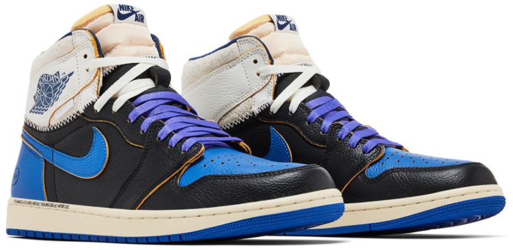 Jordan 1 Retro High OG SP Fragment x Union LA Sport Royal