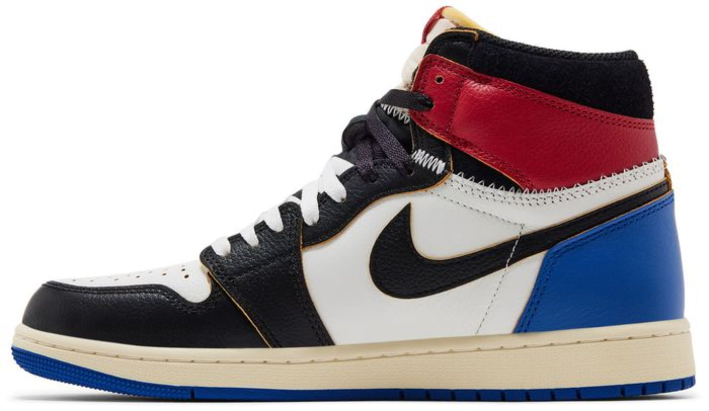 Jordan 1 Retro High OG SP Fragment x Union LA Varsity Red Sport Royal