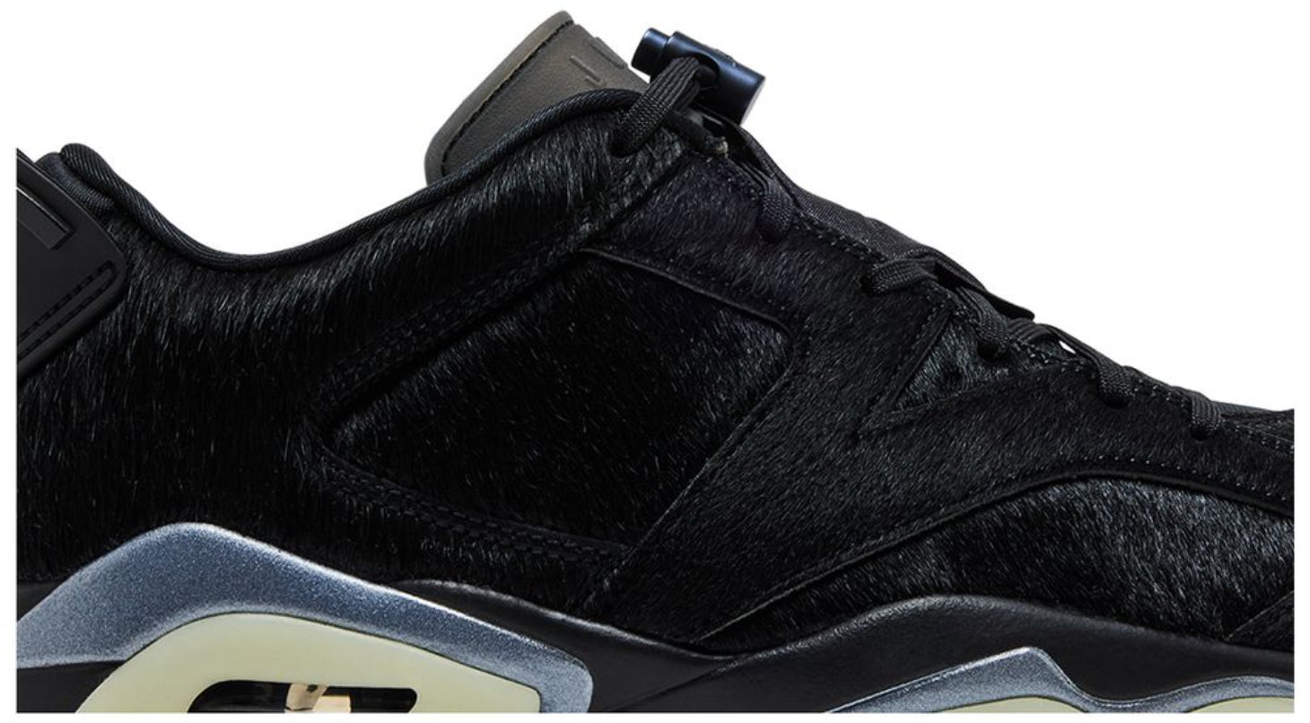 Jordan 6 Retro Low Blackout (Women's)