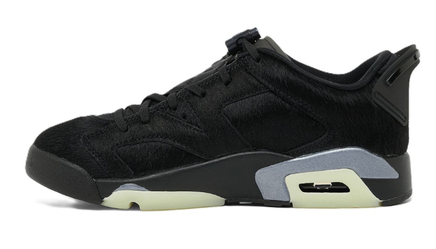 Jordan 6 Retro Low Blackout (Women's)