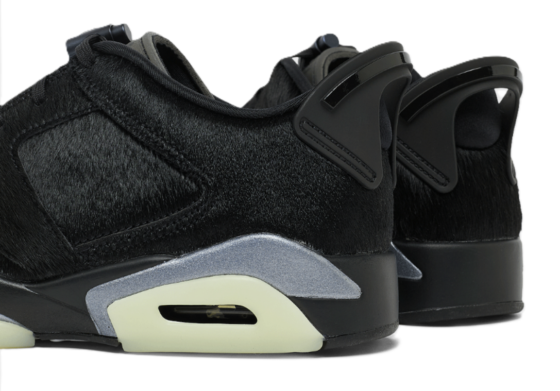 Jordan 6 Retro Low Blackout (Women's)