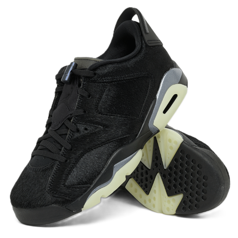 Jordan 6 Retro Low Blackout (Women's)
