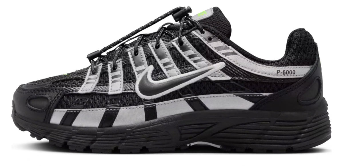 Nike P-6000 Black Metallic Silver Volt Ice (GS)