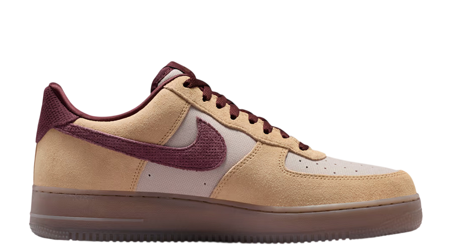 Nike Air Force 1 Low '07 Premium Linen Moon Particle Burgundy