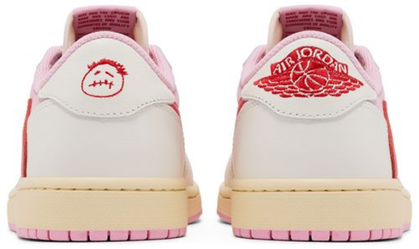 Jordan 1 Retro Low OG SP Travis Scott Sail Tropical Pink