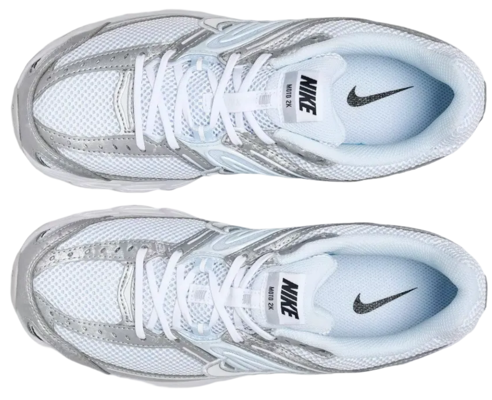 Nike Air Max Moto 2K White Metallic Siver Blue Tint (Women's)