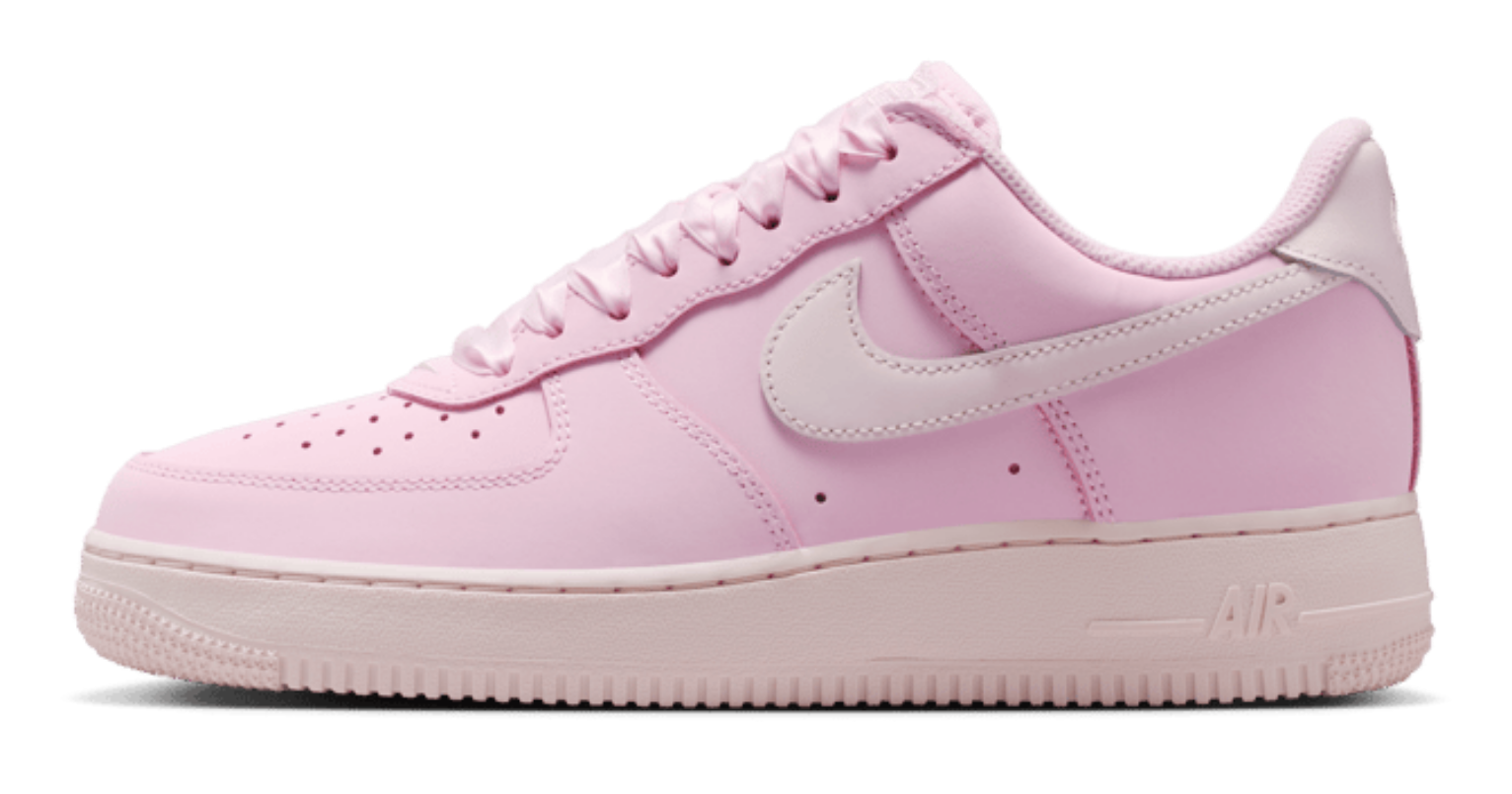 Nike Air Force 1 Low Retro Premium Ribbon Lace Pink Foam (Women's)