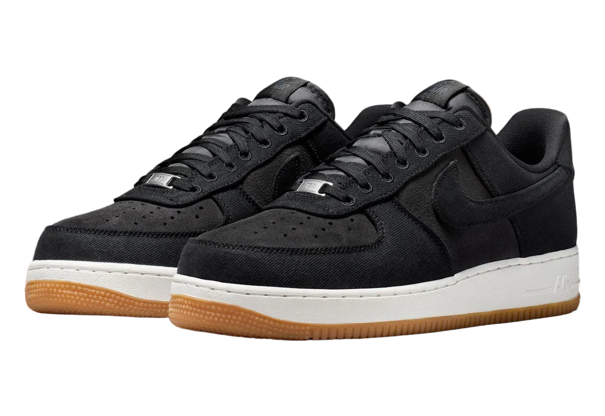 Nike Air Force 1 Low '07 LV8 Black Canvas