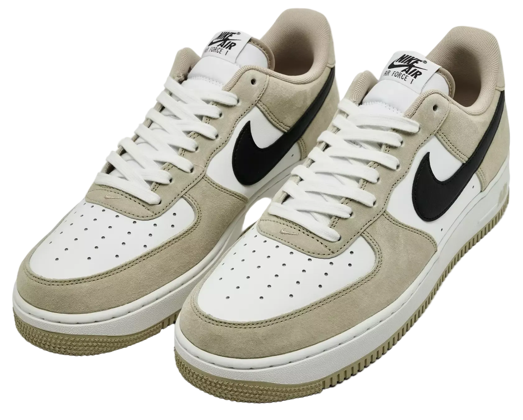 Nike Air Force 1 Low '07 LV8 White Desert Khaki Black