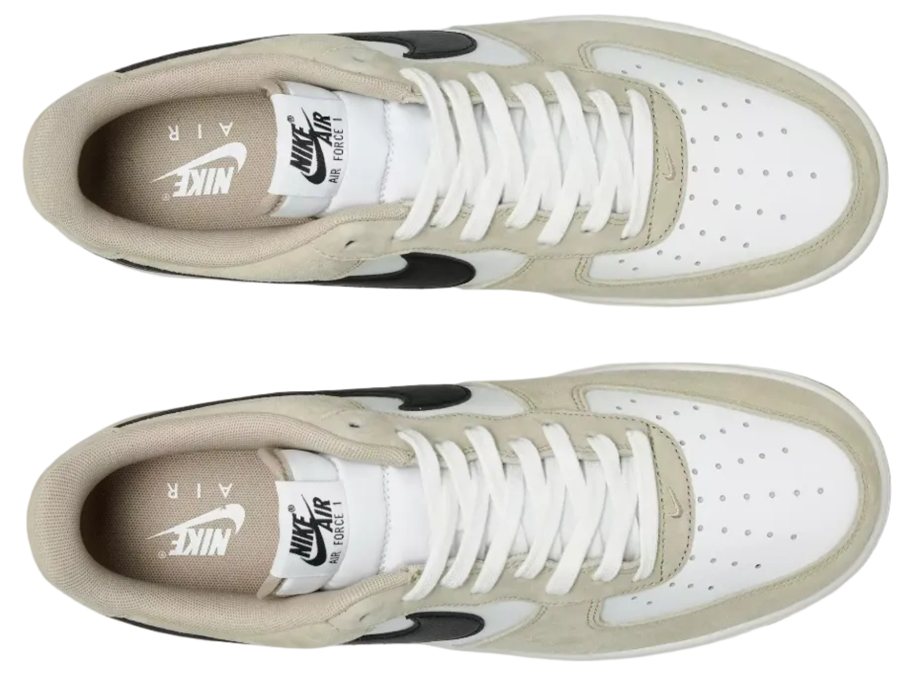 Nike Air Force 1 Low '07 LV8 White Desert Khaki Black