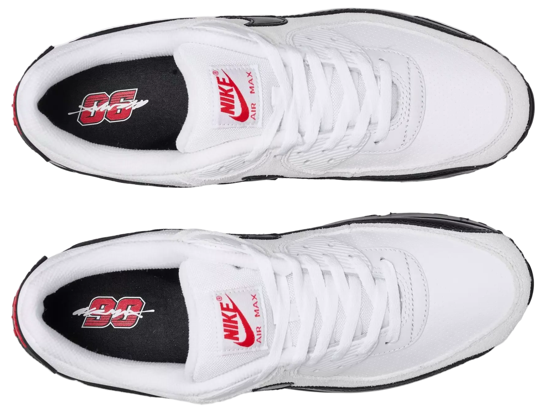 Nike Air Max 90 Perforated Leather White Black