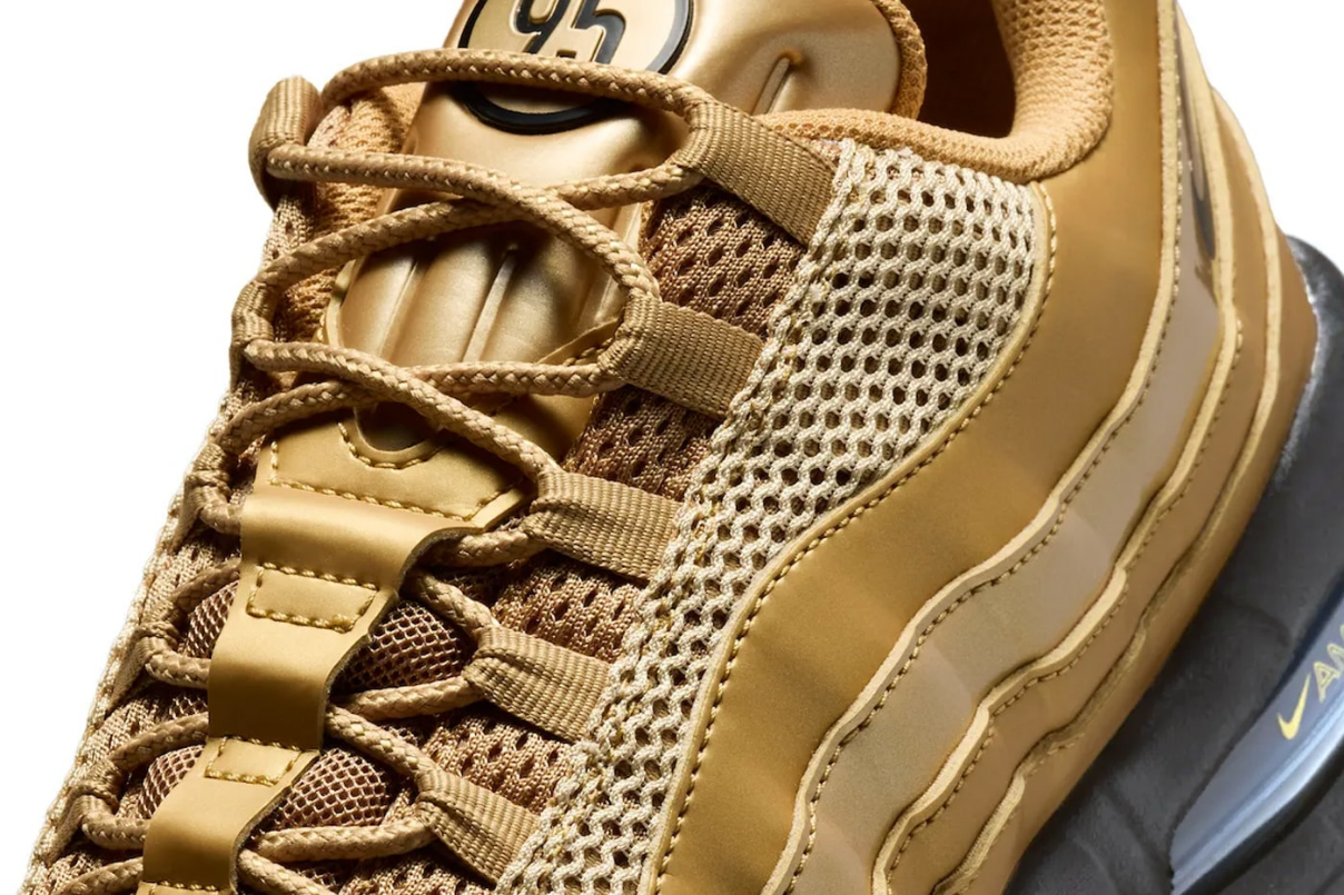 Nike Air Max 95 SE Big Bubble Total 90 Metallic Gold